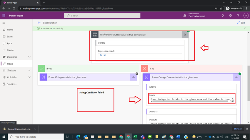 Usage of Bool Function in Power Automate